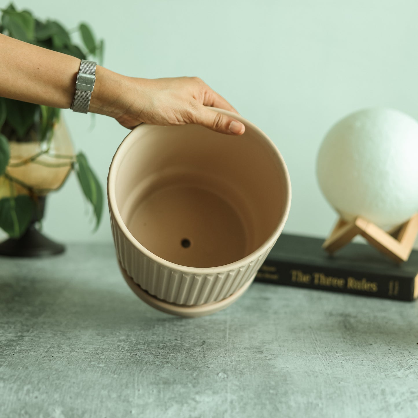 Classic Nude 6.5" Ceramic Pot