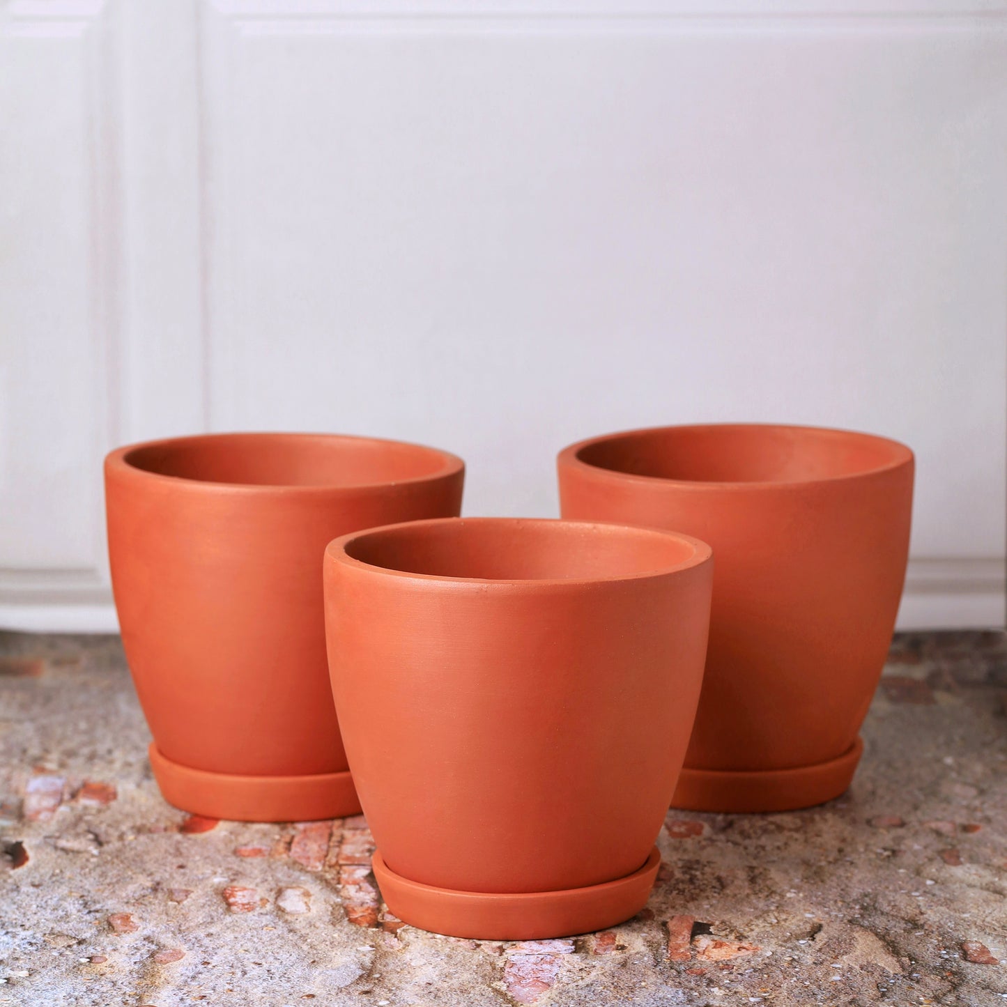 Kullad Terracotta Planters (Set of 4)