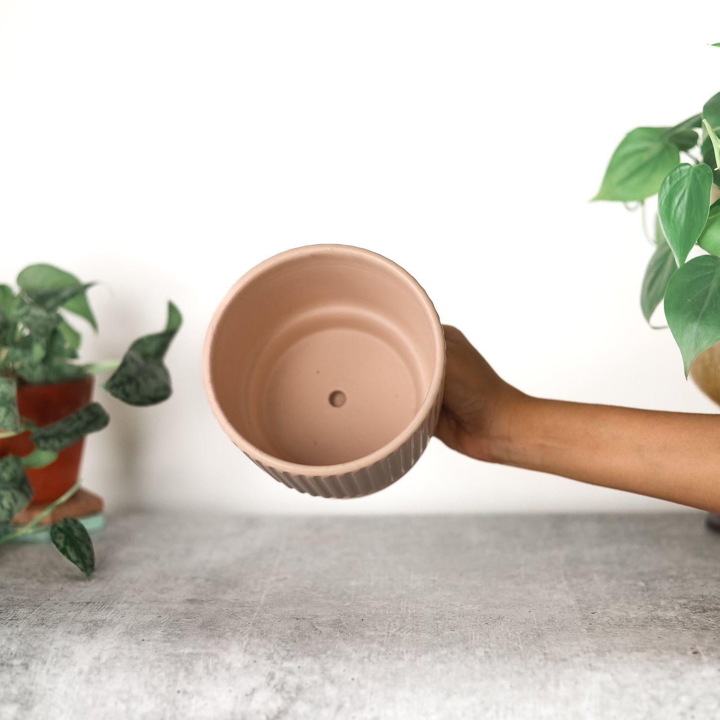 Classic Nude 5.5" Ceramic Pot