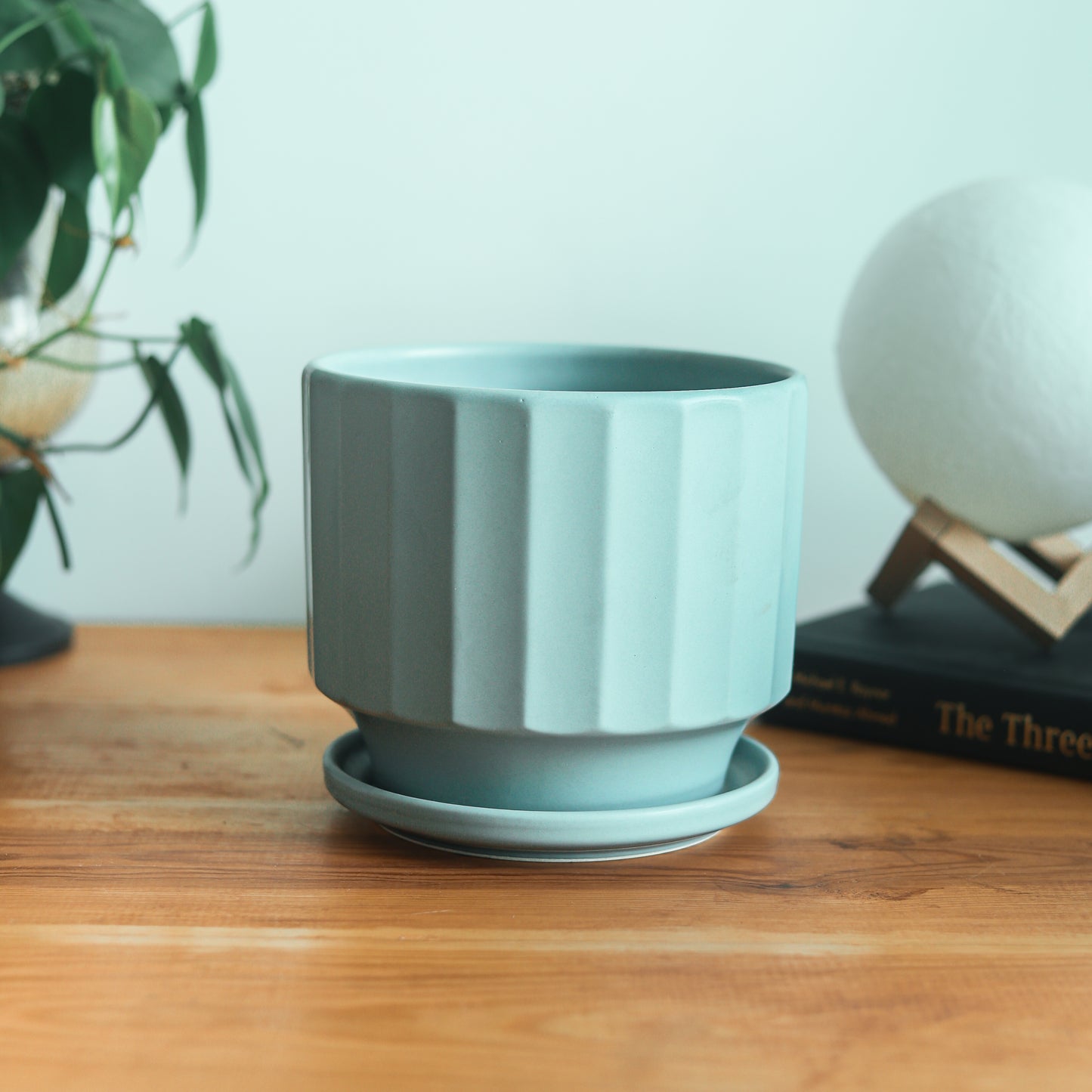 Pallet Grey 6.5" Ceramic Pot