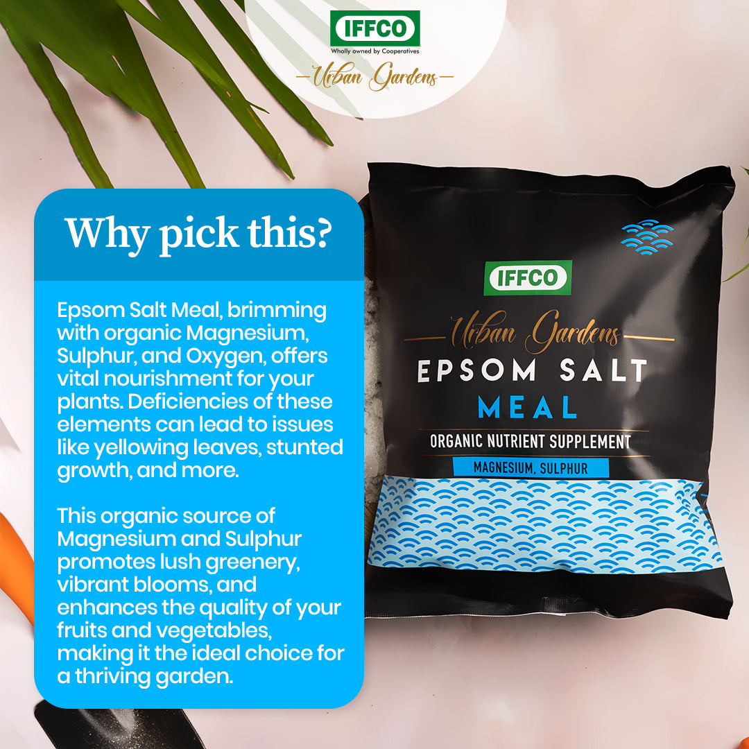 Epsom Salt Meal (for Magnesium, Sulphur, and Oxygen)